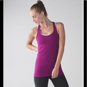 Lululemon Cool Racerback Tank Regal Plum Size 2